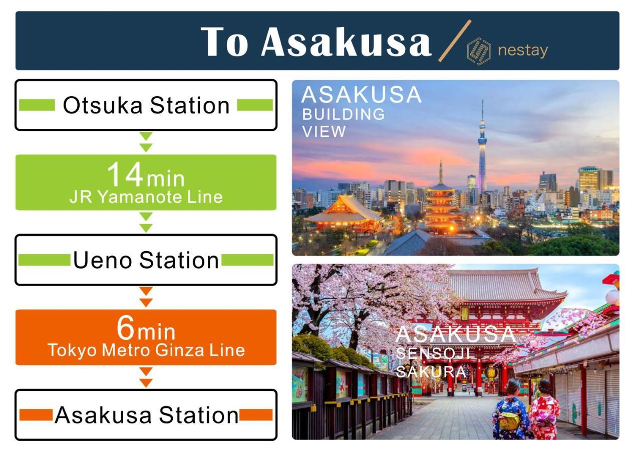 Nestay Villa Tokyo Otsuka 외부 사진